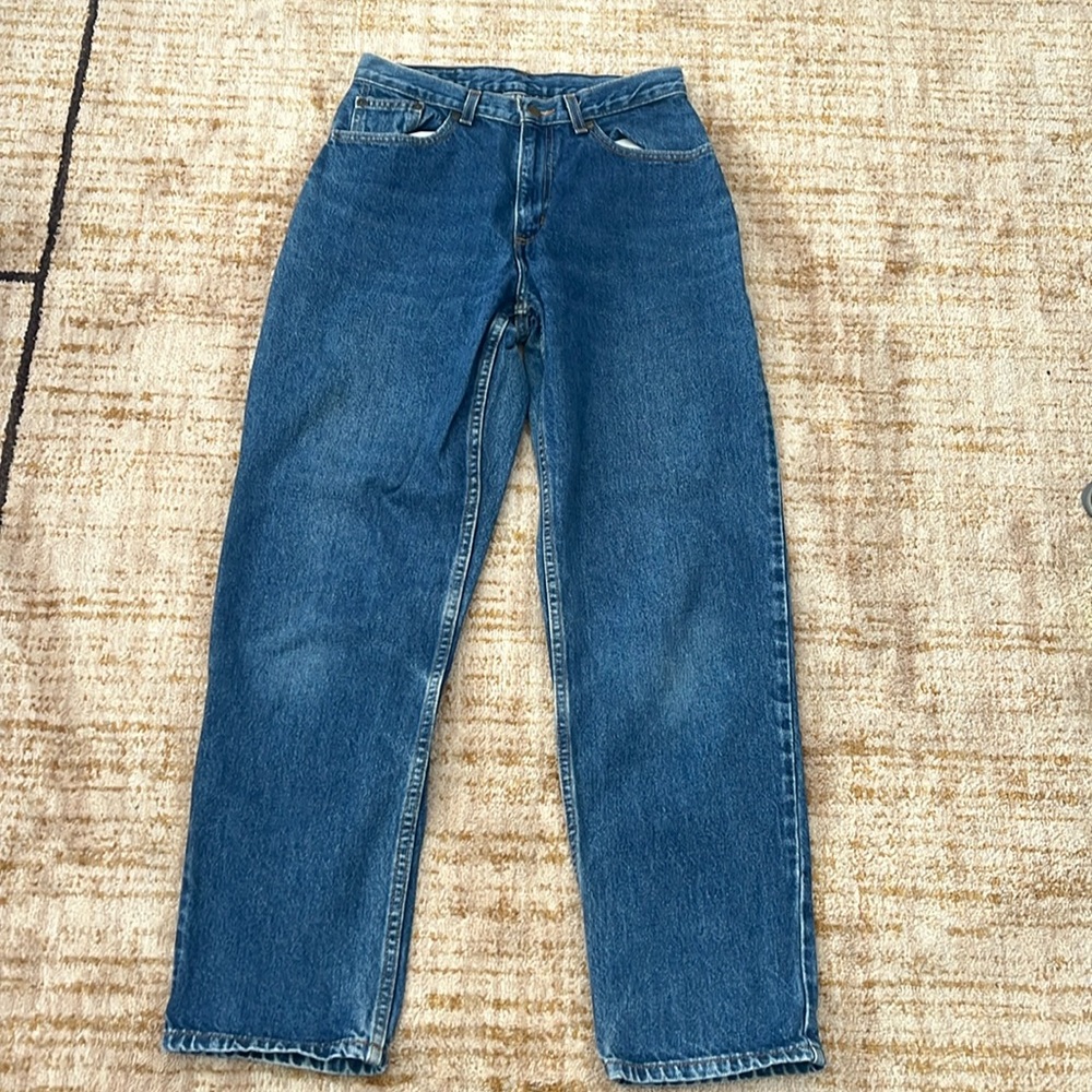 Llbean vintage mom relaxed jeans